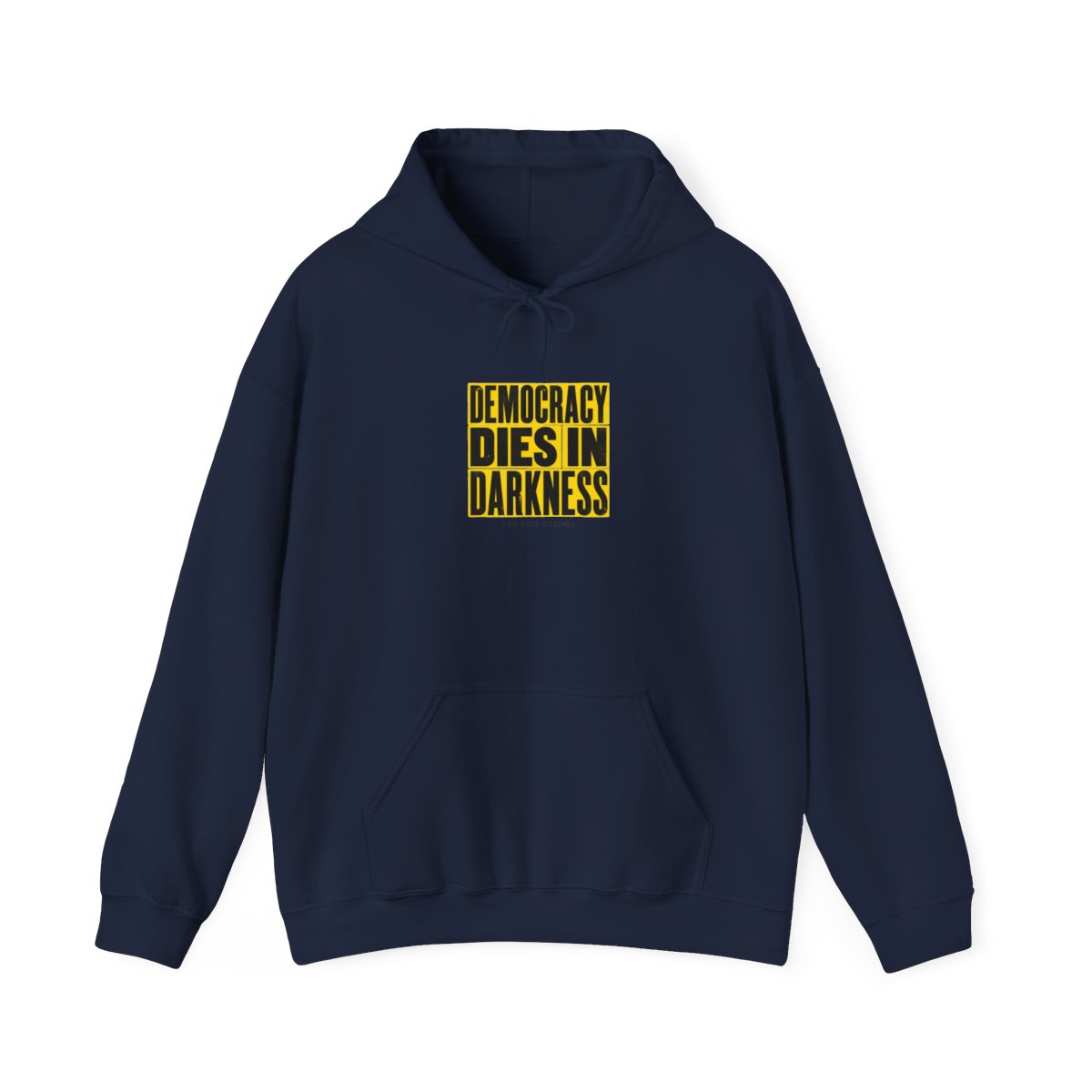 Pod Save America "Democracy Dies in Darkness" Hoodie - alternate angle 5, merchandise
