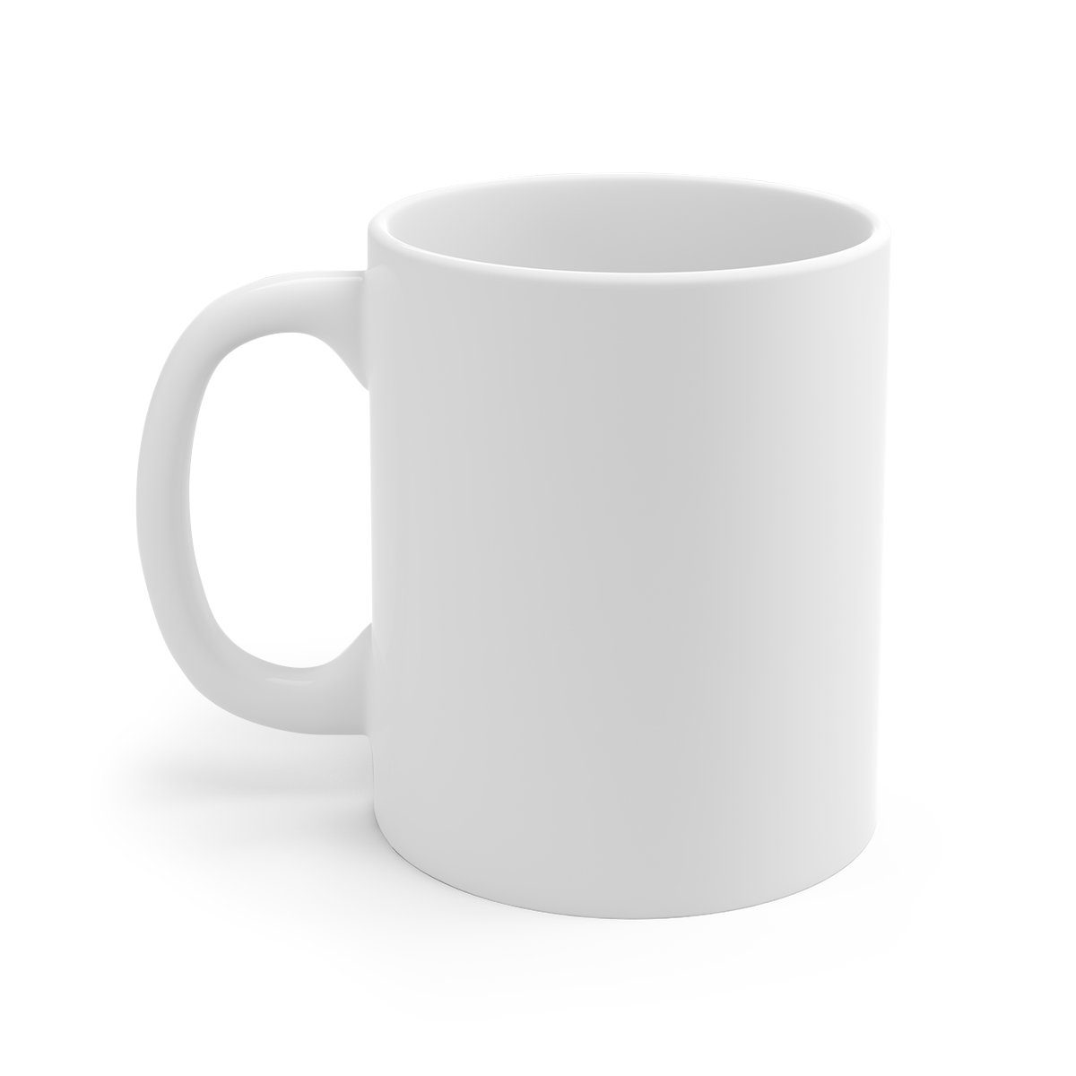 Pod Save America "Democracy Dies in Darkness" White Mug - alternate angle 2, merchandise
